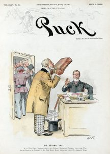 Italian tax Puck cartton